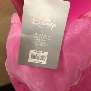 NWT Disney Princess costume size 7/8